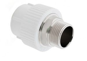 Муфта комбинированная с наружной резьбой