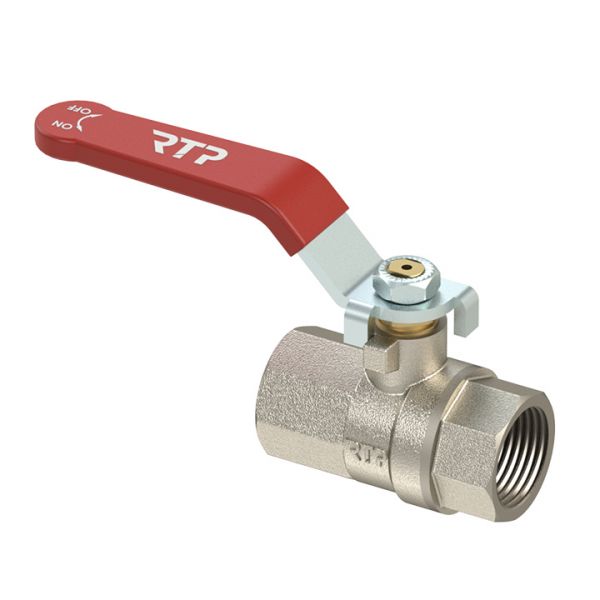 Краны шаровые латунные PN25, ручка рычаг