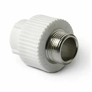 Муфта комбинированная с наружный резьбой