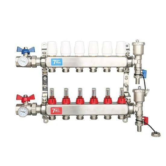 Коллекторы, коллекторные группы и системы теплых полов
