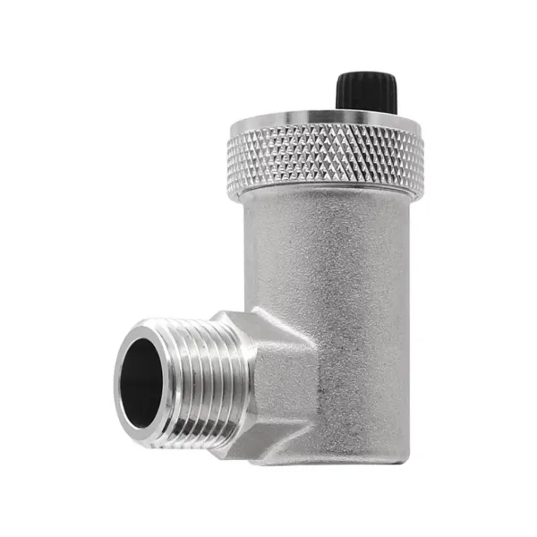 Воздухоотводчик боковой никелированный