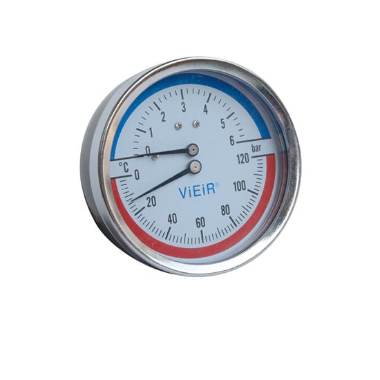 Термоманометр аксиальный