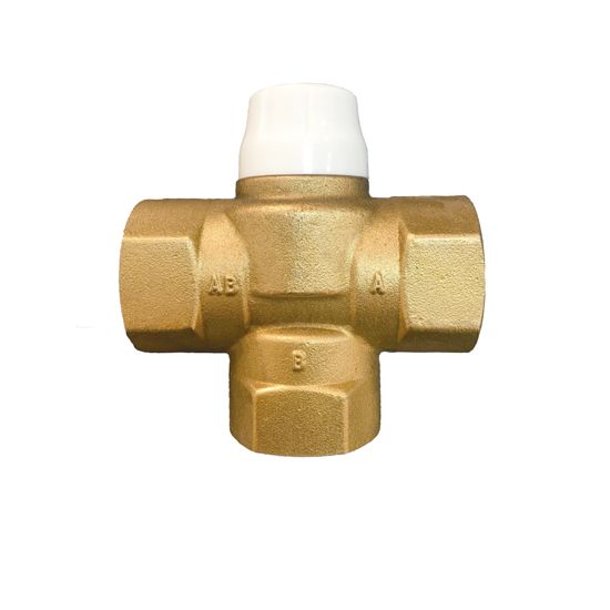 Термостатический трёхходовой смесительный клапан