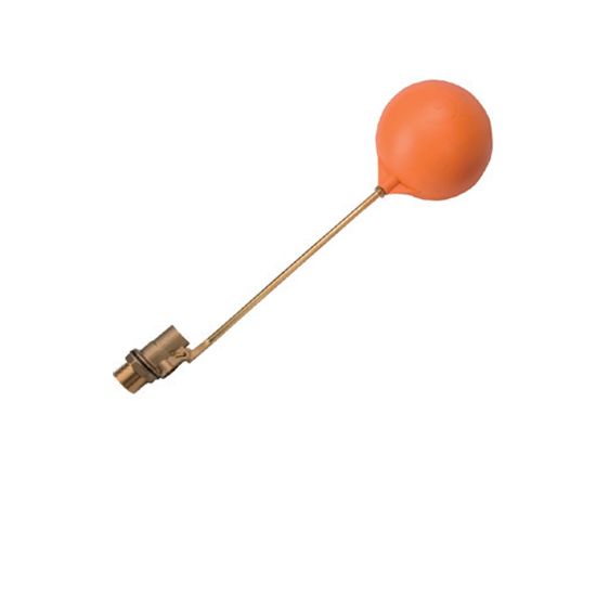 Впускной поплавковый клапан для бачка унитаза оранжевый